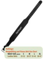 Harbinger Padded Leather Belt (4 inch)