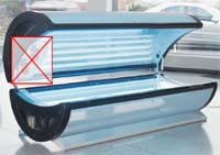 Dr. Kern tanning bed Atlantic 24/1 (3150 watt) Detailbild