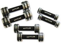 Kettler Chrome Dumbbells