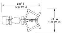 Life Fitness Parabody CM3 Gym System Detailbild