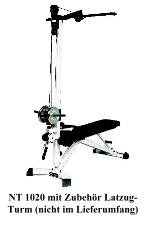 Nautilus NT 1020 Adjustable Fitness Bench Detailbild