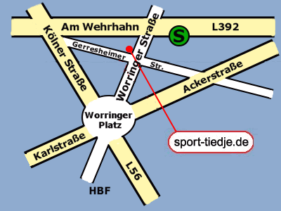 Filiale D&uuml;sseldorf Anfahrt
