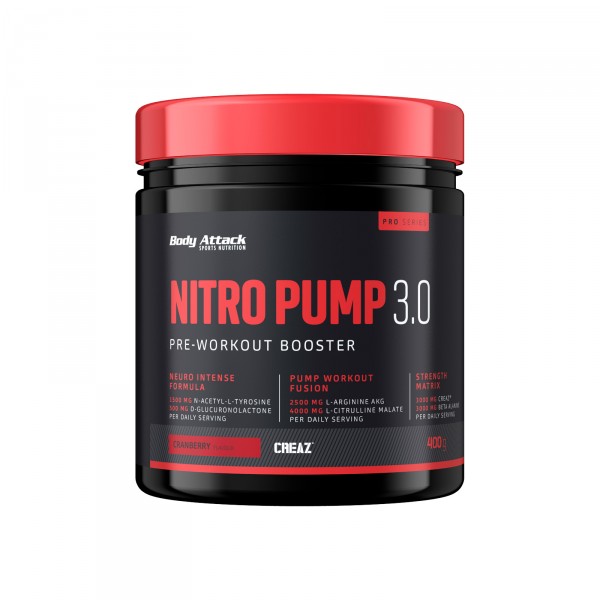 Body Attack Nitro Pump 3.0, 400g 