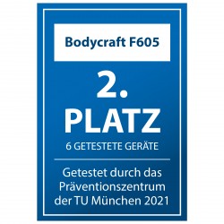 BodyCraft Hantelbank F.I.D. F605 Auszeichnungen