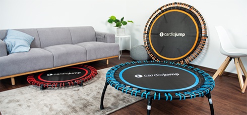 Mini trampoline cardiojump Premium Disponible en trois tailles