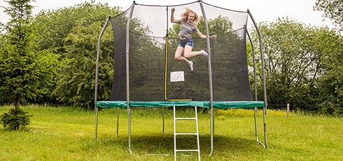cardiojump Garden Trampoline The right size for every garden