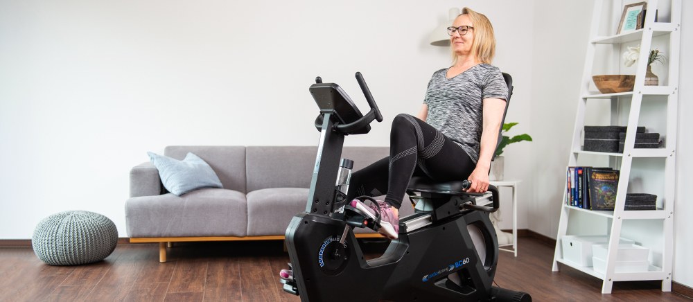 Recumbentcykeln BC60 från cardiostrong