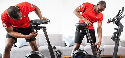 cardiostrong motionscykel BX50 Behagelig sadel, lange træningssessions