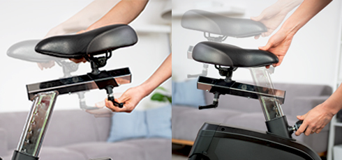 cardiostrong Ergometer Hometrainer BX70i | Fysiotherapie en revalidatie Comfortabel zadel