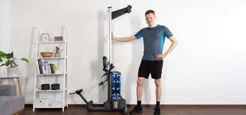 cardiostrong Roeitrainer Aquastream De compacte full body trainer