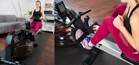 cardiostrong Baltic Rowing Machine Stability meets design