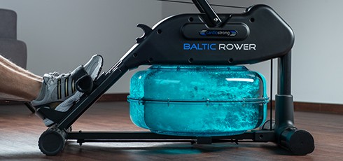 cardiostrong rowing machine Baltic Rower  Stability meets design