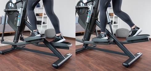 cardiostrong crosstrainer EX70 Justerbar skridtlængde