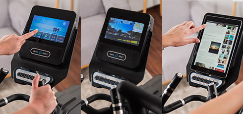 cardiostrong Crosstrainer FX90 Touch Intuïtieve bediening