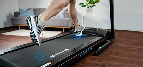 Tapis de course cardiostrong TX90 Entraînement en douceur pour vos articulations