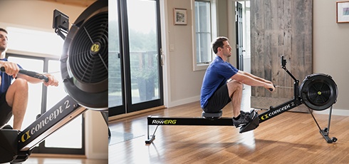 Concept2 Rudergerät RowErg Trainingsziele verfolgen & messen