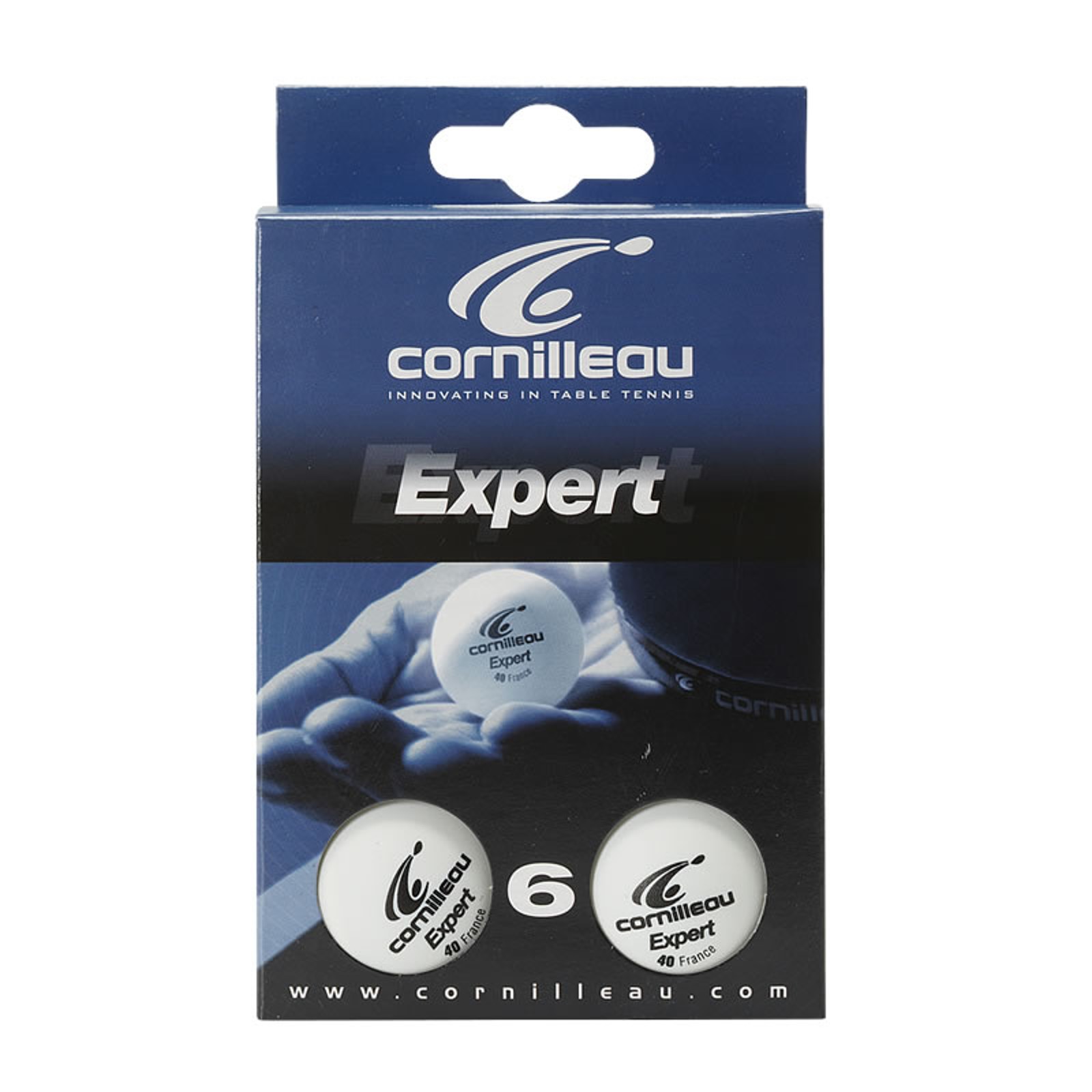 Cornilleau Expert Table Tennis Balls Pack of 6