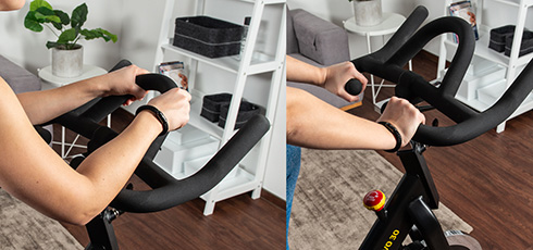 Darwin indoor cycle Speedcycle Evo 30 Versatile grip positions