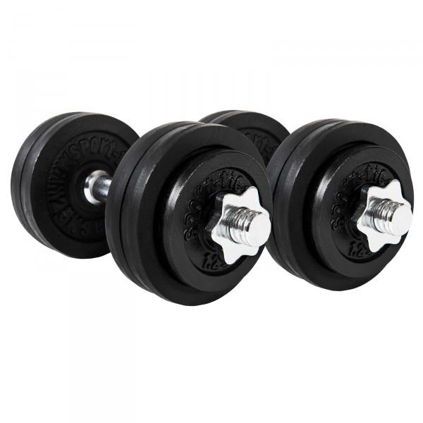 Darwin Weight Bench FB90 and 2 dumbbells 15 kg Darwin Fitness