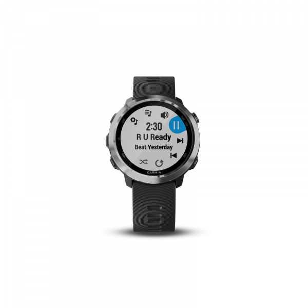 Forerunner 645 mit Musik Schwarz/Silber Forerunner 645 mit Musik Schwarz/Silber