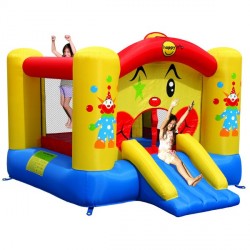 HappyHop Hoppborg Clown med rutschbana handla via nätet nu