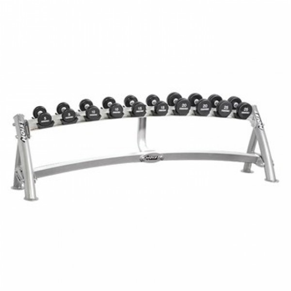 Hoist 1Tier Dumbbell Rack SportTiedje