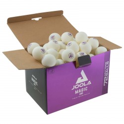 Joola bordtennisball Magic Ball 72 stk, hvit produktbilde