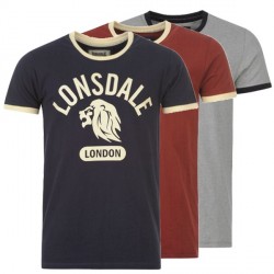 Lonsdale T-Shirt Men's Ringer Tee