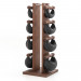 NOHrD Swing Turm Nussbaum 2-4-6-8 kg Echtleder schwarz best. aus:
