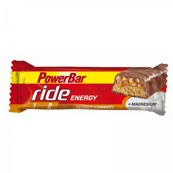 Powerbar Riegel Ride Europas Nr.1 für Heimfitness