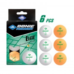 Pelotas de Ping Pong Donic-Schildkröt Elite Poly, 1 Estrella Foto del producto