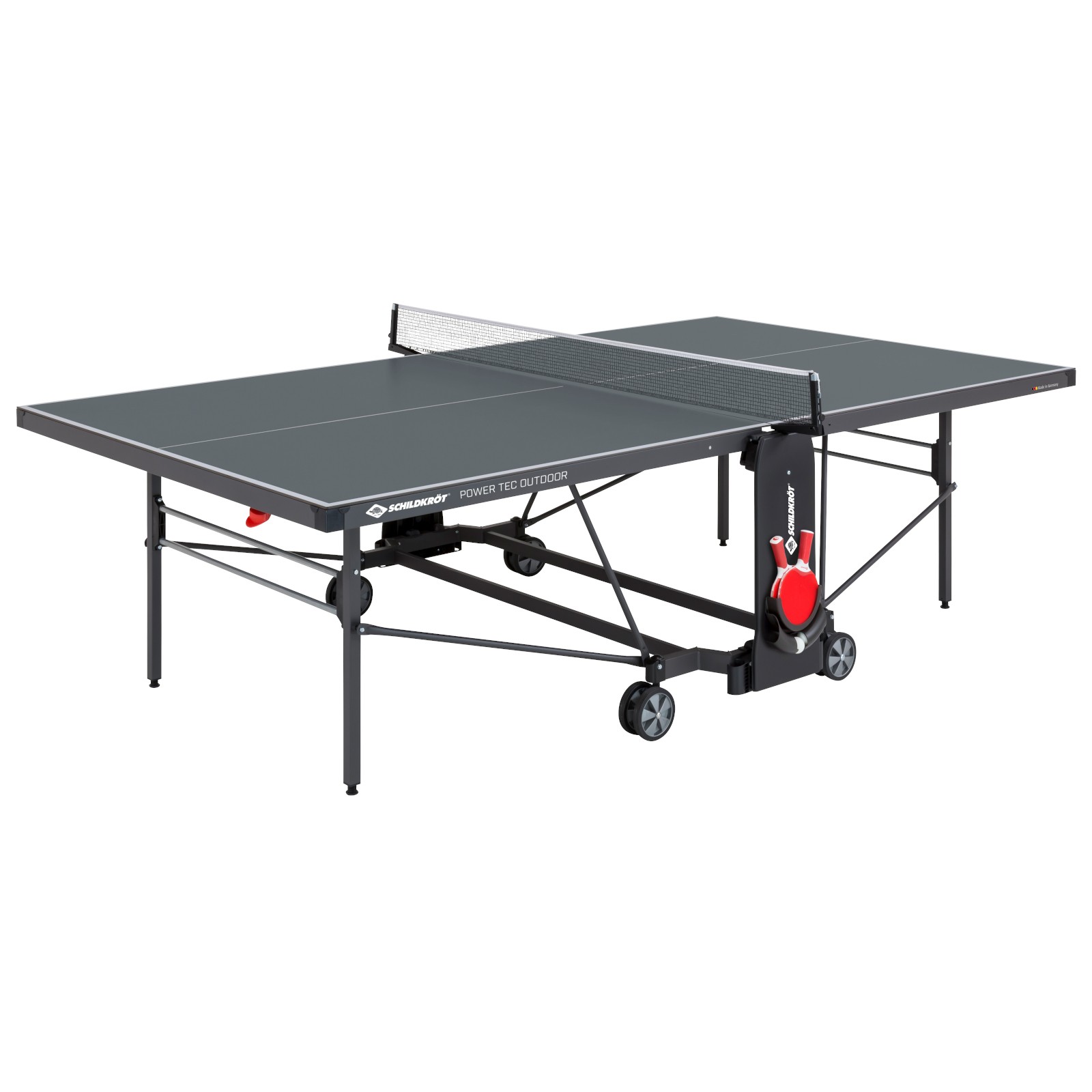 Table de ping-pong pliable, 152 x 76 x 76 cm, table de ping-pong intérieure  avec filet, 2 raquettes, support de balle+3 balles : : Sports et  Loisirs