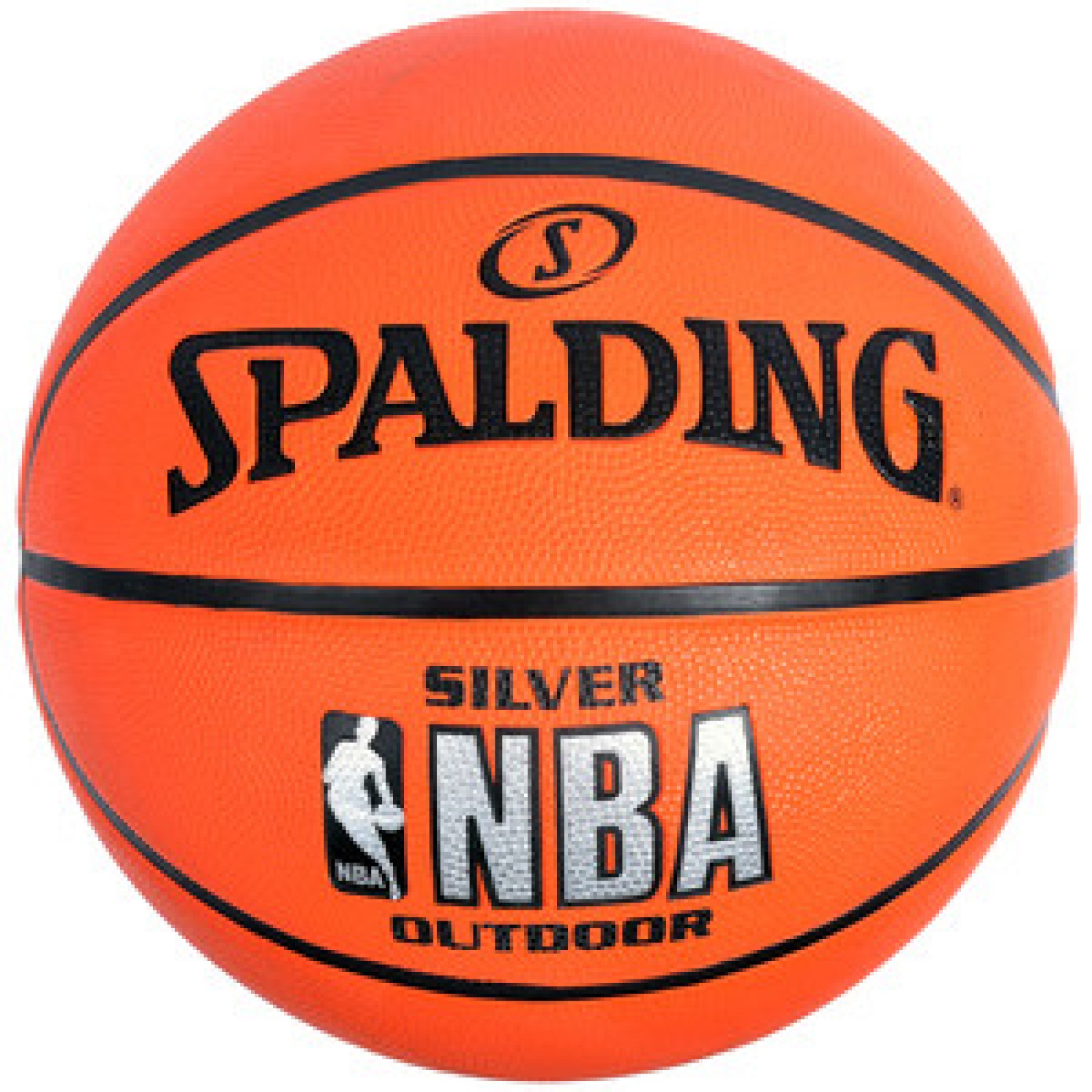 Spalding basketball Silver Outdoor (Kids) - Fitshop