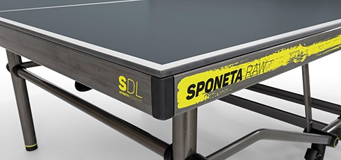 Sponeta Table Tennis Table Design Line Made in Germany: frist class materials and perfect production