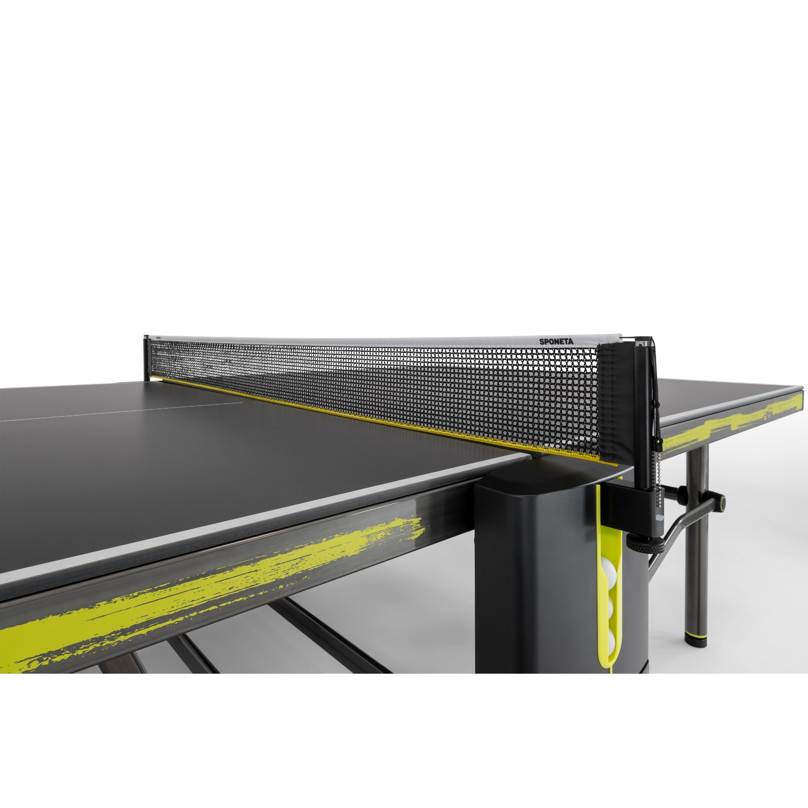 SPONETA - Table Tennis de table - Table Ping Pong Compacte - Usage  Intérieur - Gris et noir - Cdiscount Sport