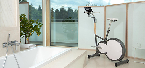 Vélo d'appartement Stil-Fit SFE 012  Ergonomie d'entraînement optimale