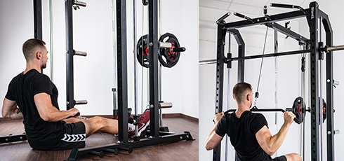 Smith machine Taurus avec poulie Entraînement efficace