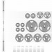 50 mm 120 kg Barbell Set Product picture