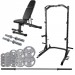 Taurus Free-weight Set Deluxe | Rack, Bench and Bars