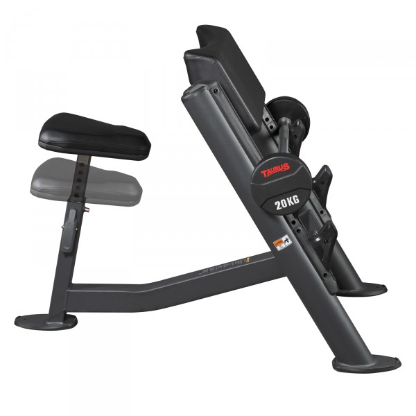 Banc à Biceps/triceps VEVOR Charge Max 200kg - Réglable, Compatible Haltères/barre, Pour Salle De Sport à Domicile