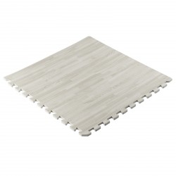 Taurus Floor Mat Set Light Grey Wooden Design Product picture