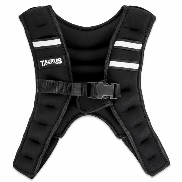 Tone Fitness Black Weighted Vest, 12 Lbs