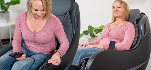 Taurus Wellness massage chair L Lean back and recharge your batteries