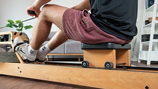 Rameur WaterRower Hêtre L'ergonomie rencontre l'élégance