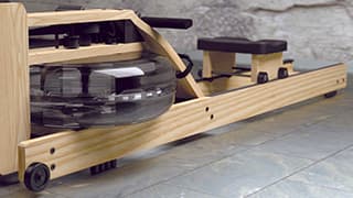 WaterRower rowing machine Ashwood Natural Solid rails