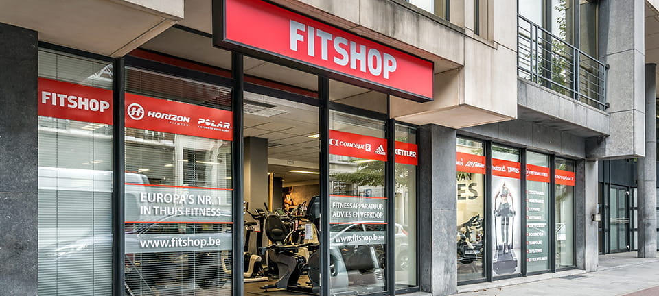 Fitshop in Anversa