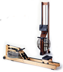 Rowing machines can be folded up space-efficiently